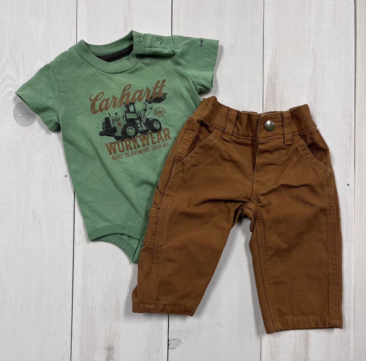 Carhartt baby hotsell boy outfit