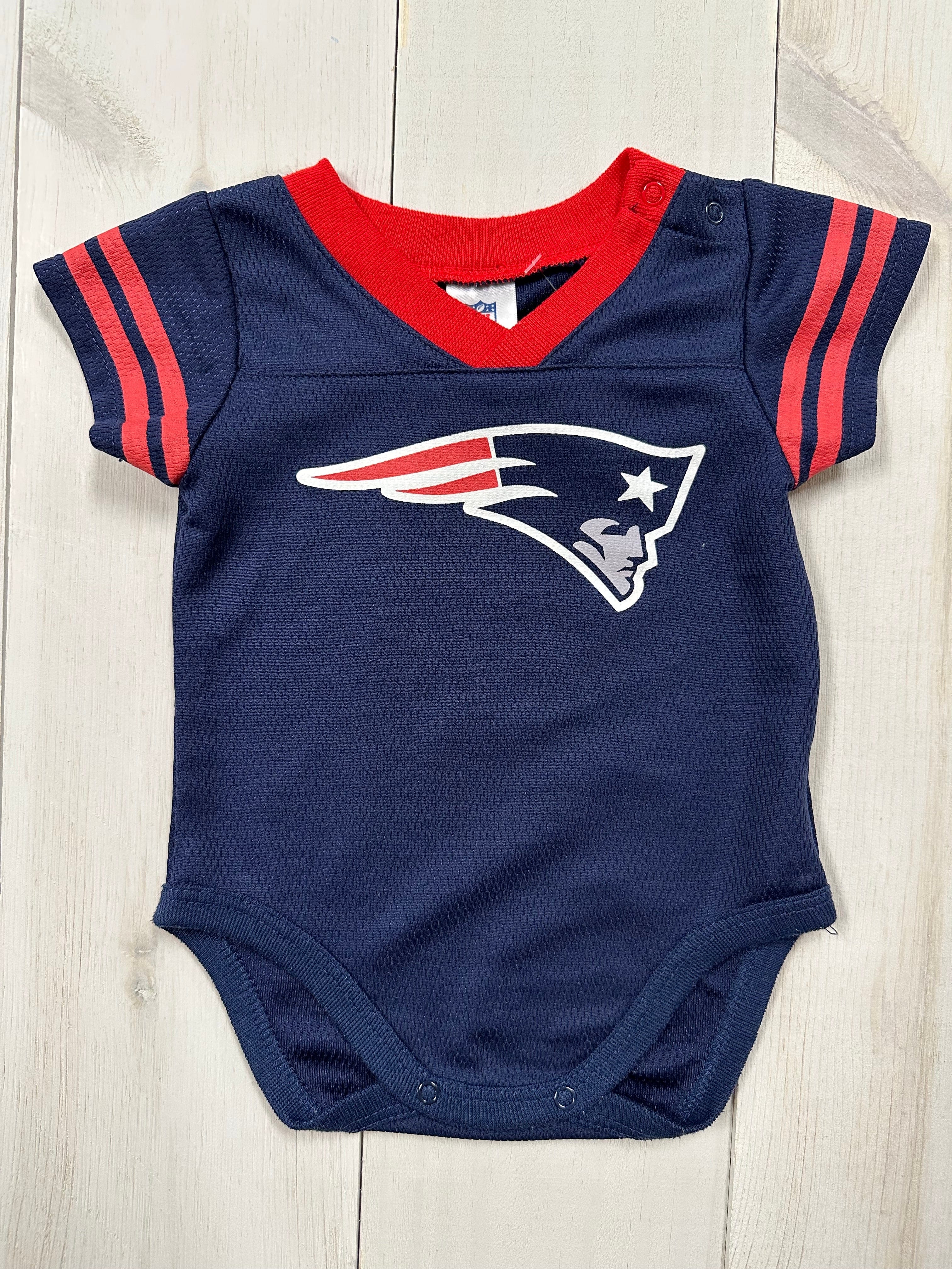 Minnows Childhood Goods NFL, Patriots Top, 0-3 Mos