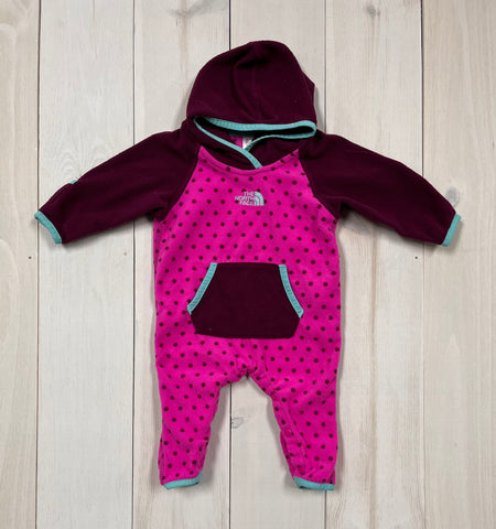 North Face Fleece Bunting, 0-3M