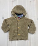 Minnows Childhood Goods Baby Boden Hooded Fleece Jacket, 12-18M