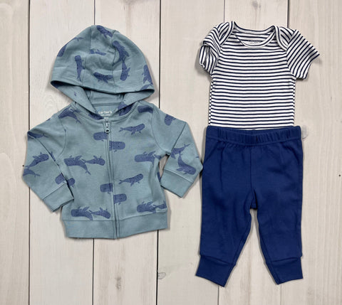 Minnows Childhood Goods Child of Mine 3-Piece Outfit, 3-6M