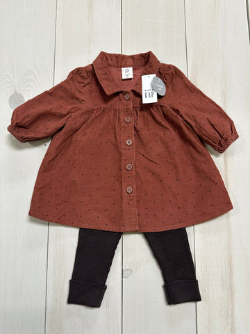 Minnows Childhood Goods Gap 2-Piece Outfit with Tags! 0-3M