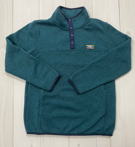 Minnows Childhood Goods L.L. Bean, 1/4 Button Pullover, 14/16