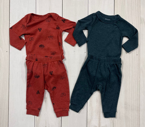 Minnows Childhood Goods Old Navy Two 2-Piece Outfits, 3-6M